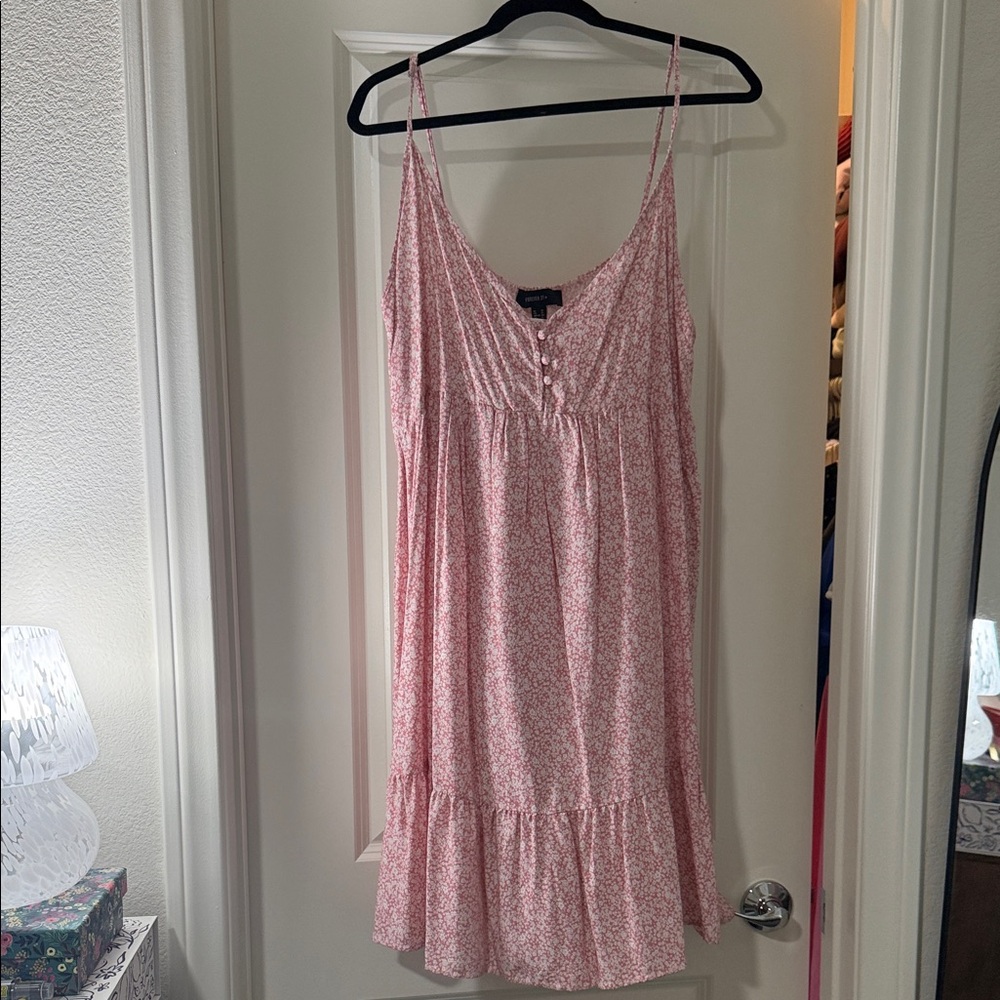 Pink Floral Dress